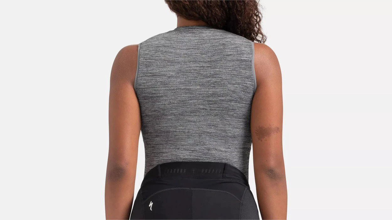 1. Maiou SPECIALIZED Women's Seamless Base Layer - Heather Grey