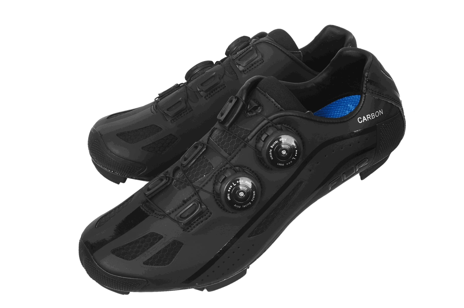 2. Pantofi ciclism FLR F-95X II Elite Mtb - Negru 42 (incl. 1 pereche sosete)