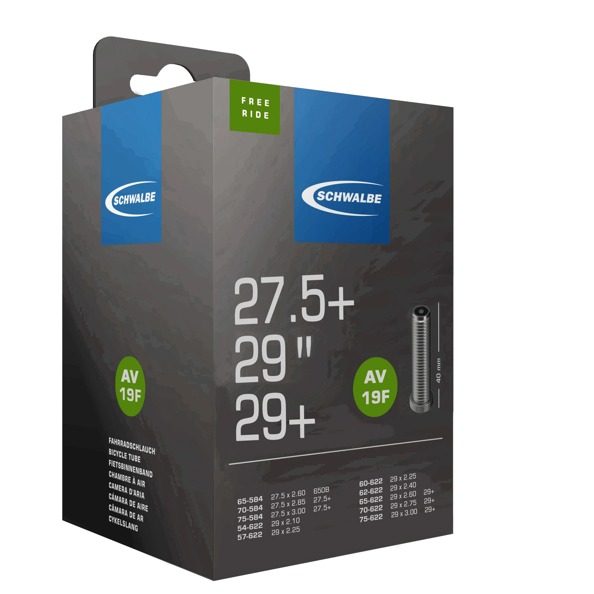 2. Camera SCHWALBE AV19F TR4 Freeride 54/75-584