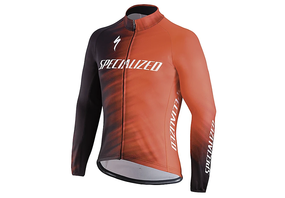 2. Tricou SPECIALIZED Element SL Team Expert LS - Rocket Red/Black Faze