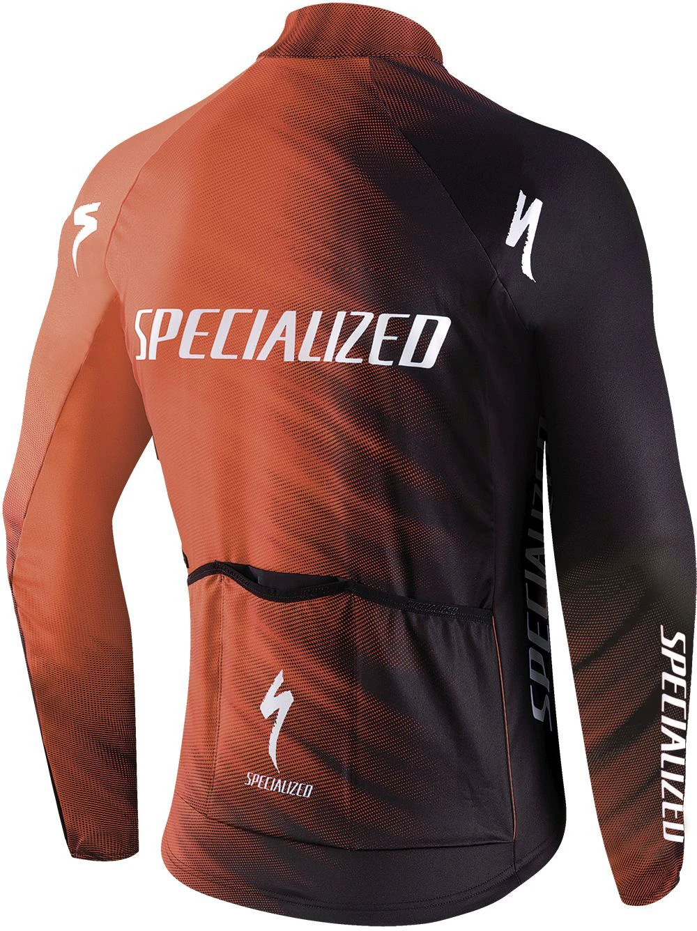1. Tricou SPECIALIZED Therminal SL Team Expert LS - Rocket Red/Black Faze