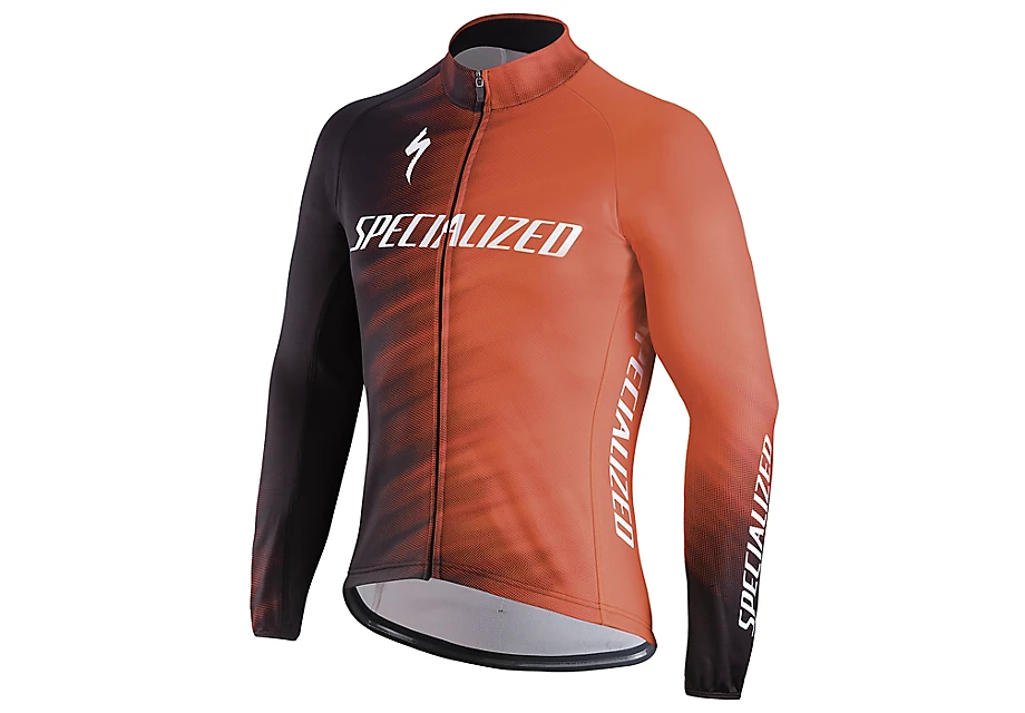 3. Tricou SPECIALIZED Therminal SL Team Expert LS - Rocket Red/Black Faze