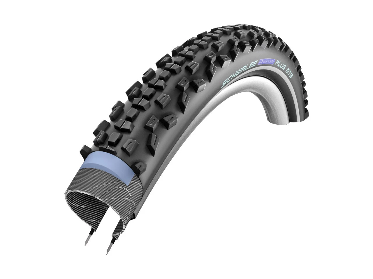 2. Cauciuc SCHWALBE MARATHON PLUS MTB 29*2.10/54-622 HS468 B/B RT Sarma