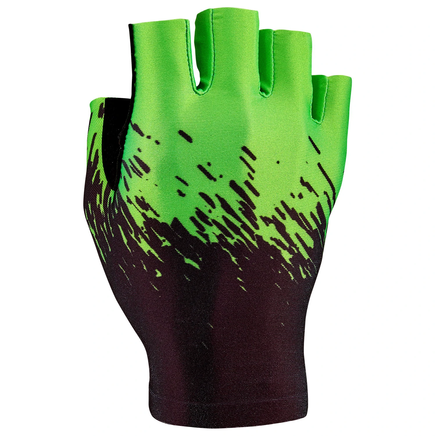 1. Manusi fara degete SUPACAZ SupaG - negru / verde neon
