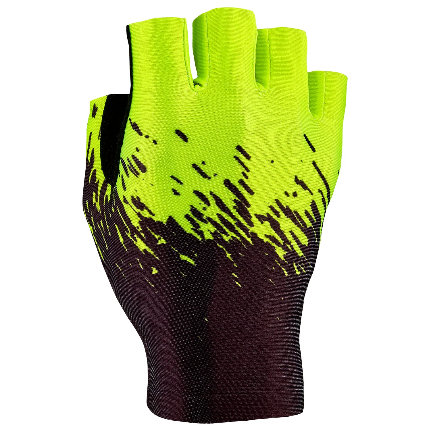 1. Manusi fara degete SUPACAZ SupaG -negru / galben neon