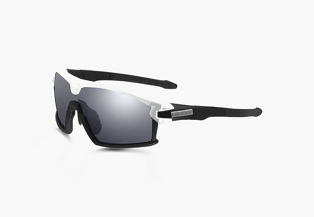 2. Ochelari LIMAR F 90 PC Matt - alb/negru