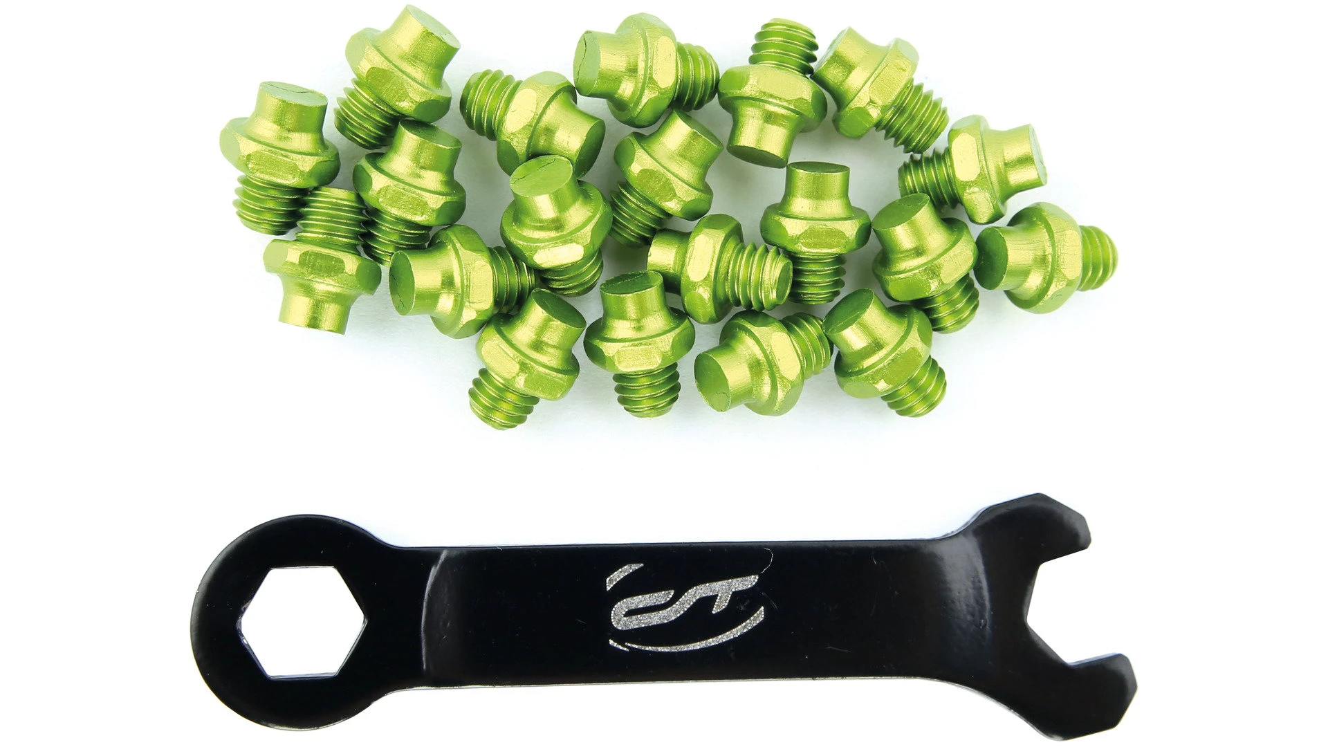 1. Pini pedale CONTEC R-pins Select- verde 20buc - incl. cheie