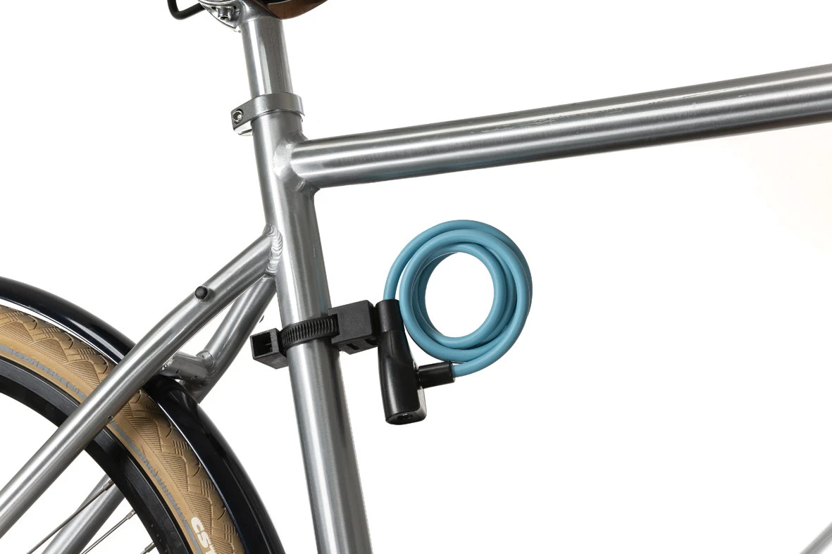 2. Incuietoare cablu AXA Resolute 120/8 - Ice Blue