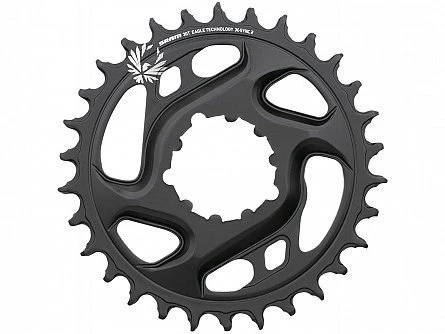 1. Angrenaj SRAM XSync 2 CF Direct Mount 6 mm 34T, Culoare: Black
