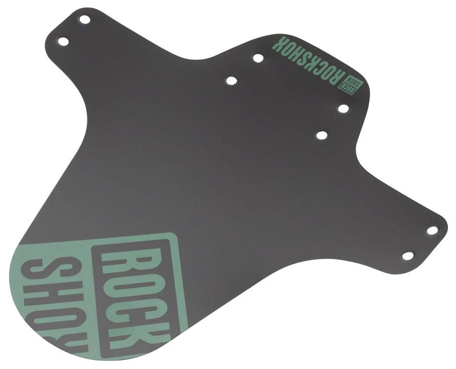 3. Fender RockShox MTB Black Forest Green Print, Culoare: Black