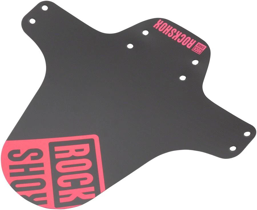 3. Fender RockShox MTB Black Neon Pink Print, Culoare: Black