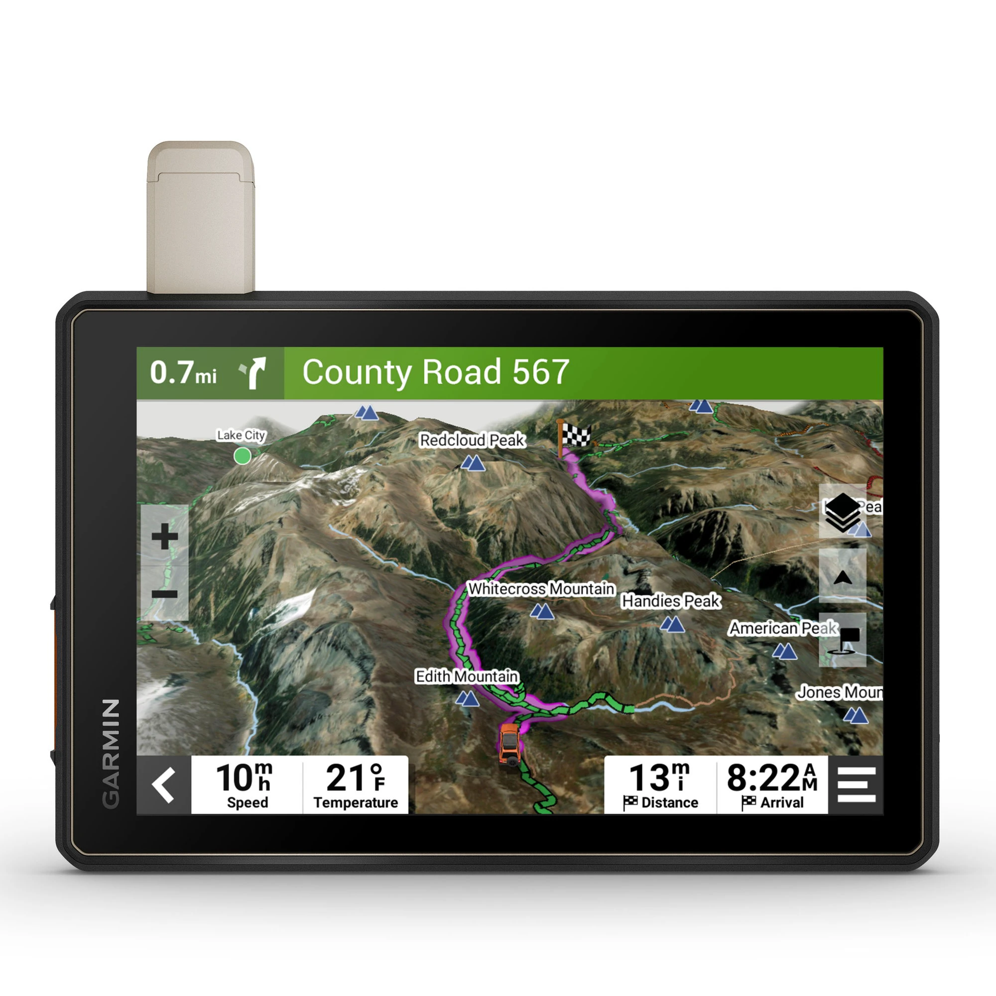 1. Garmin Tread GPS off-road Overland 8" inReach