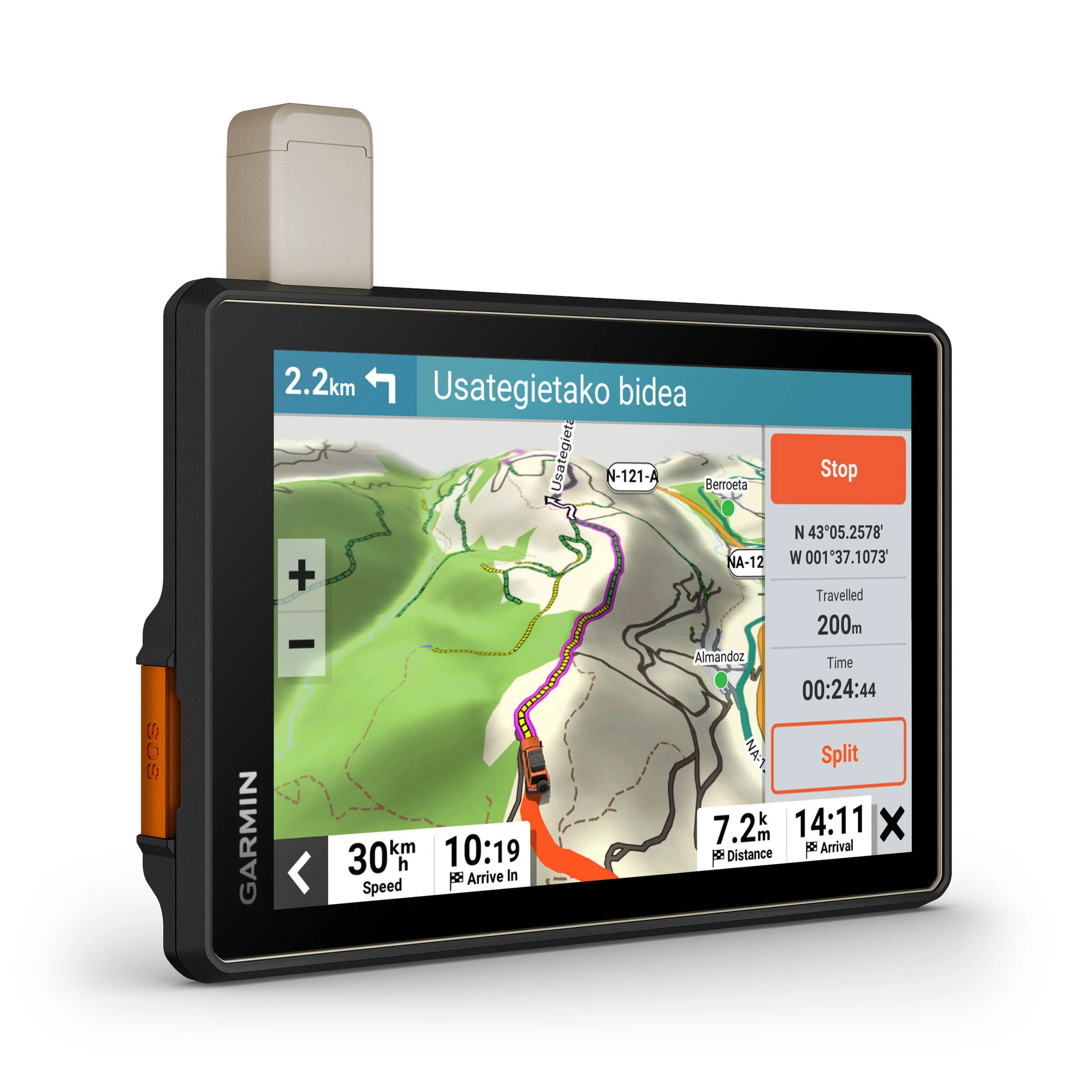 5. Garmin Tread GPS off-road Overland 8" inReach