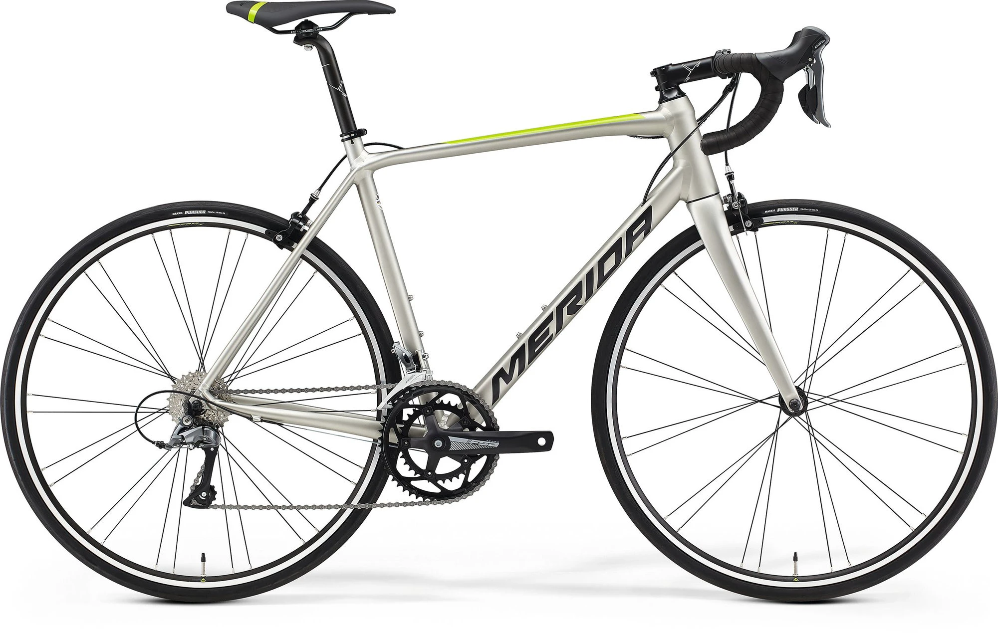 2. Merida Scultura Rim 100 - kit cadru - gri-verde - S