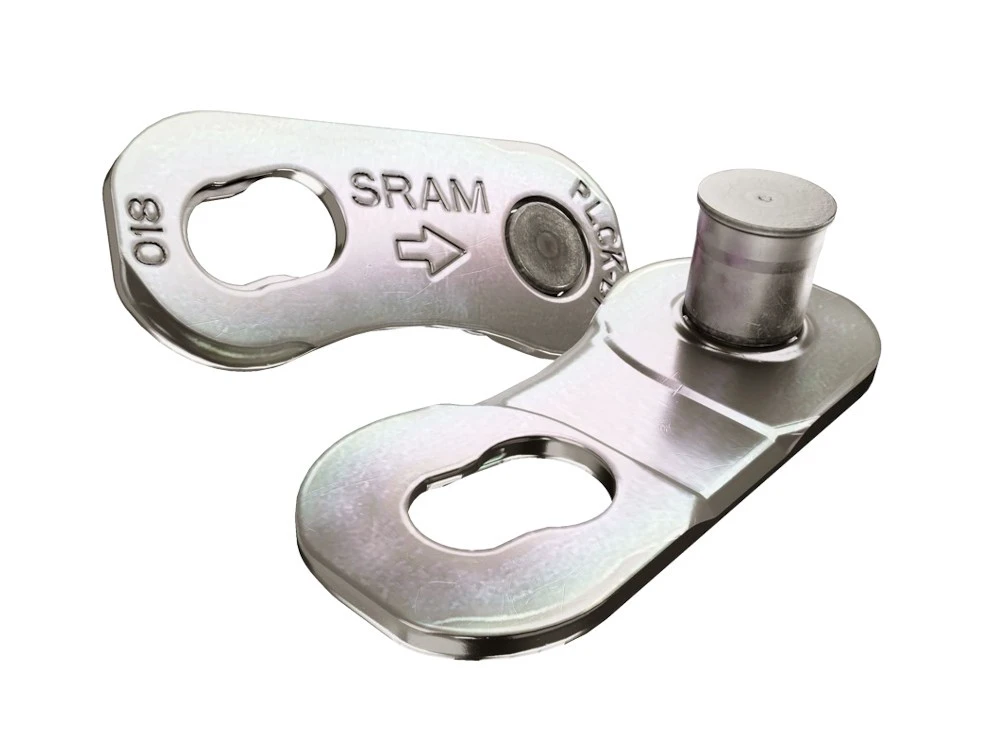 1. Za conectare rapida SRAM PowerLock Silver 1 buc, Culoare: Black