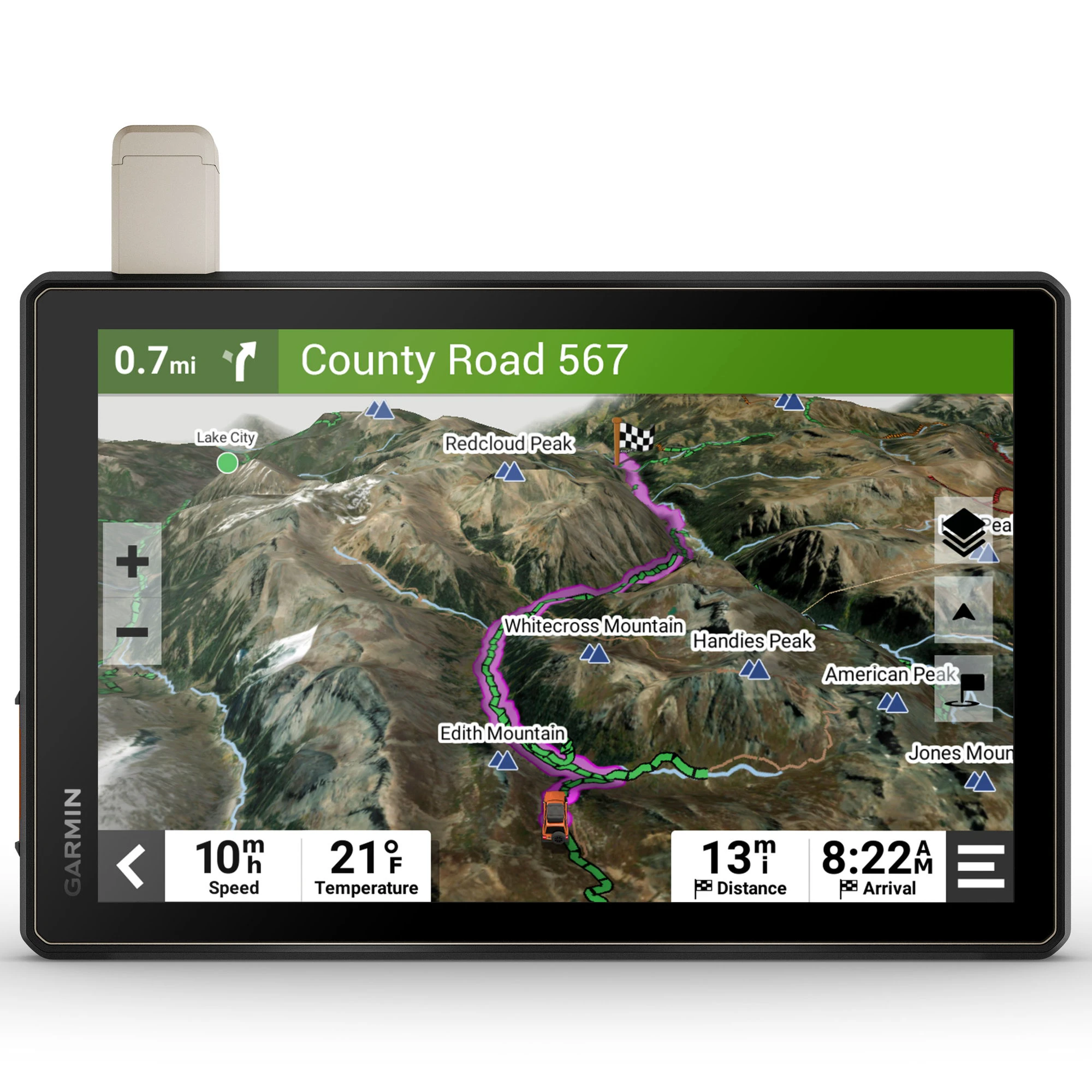 1. Garmin Tread XL GPS off-road Overlanding 10" inReach