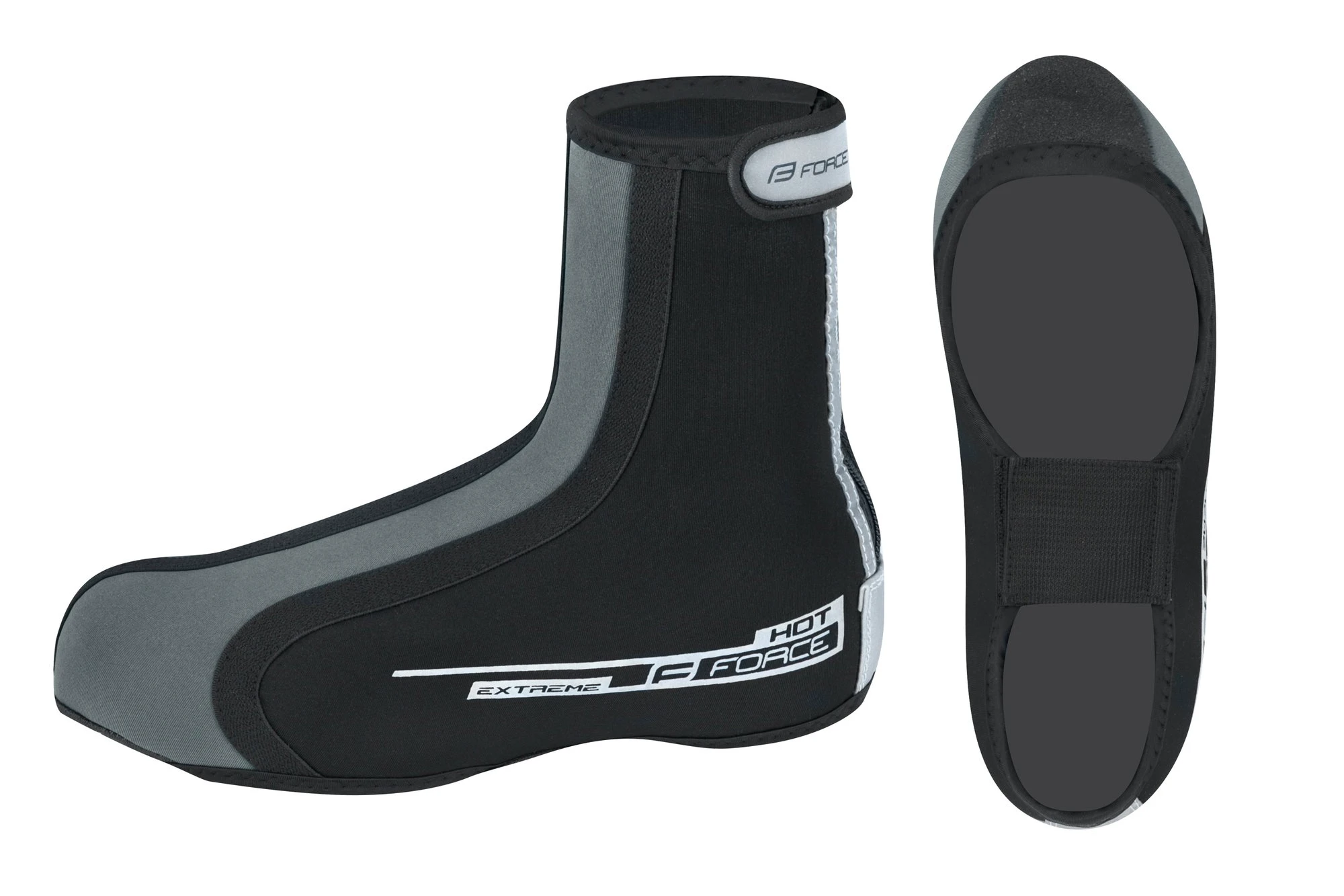2. Huse pantofi Force Hot Extreme neopren negre