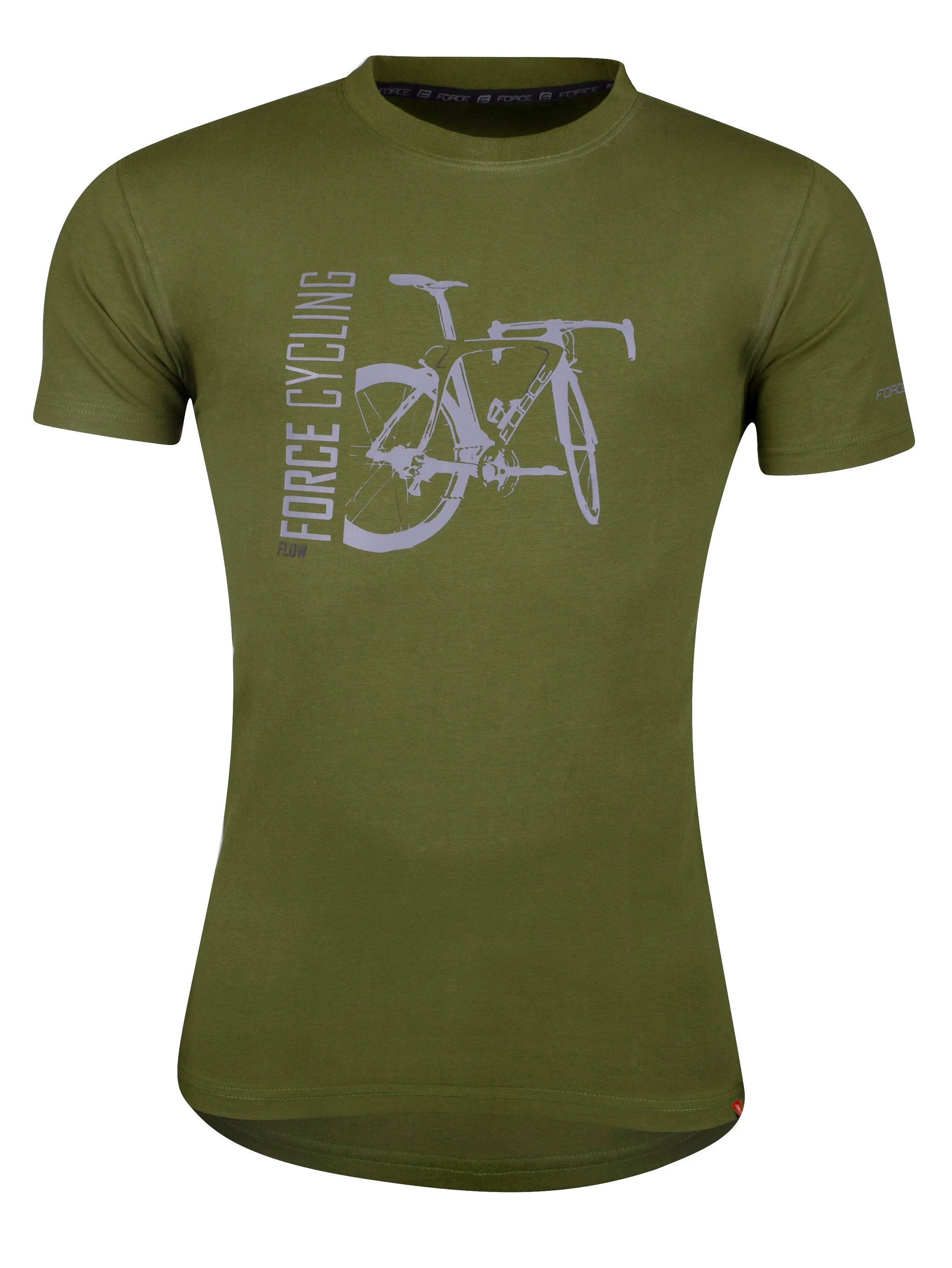 2. Tricou FORCE FLOW maneci scurte verde