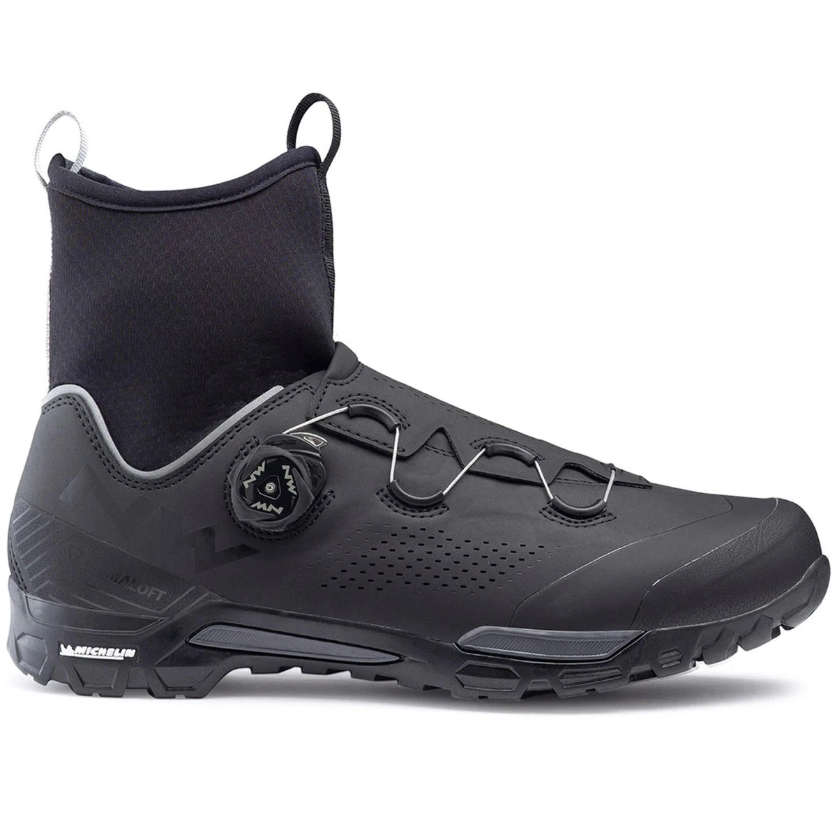1. Northwave - pantofi ciclism pentru iarna MTB X-Magma Core - negru