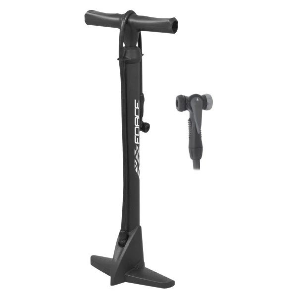 2. Pompa podea Force Tourist plastic neagra