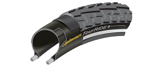 1. Anvelopa Continental Ride Tour 32-622 (28x1 1/4x1 3/4) negru