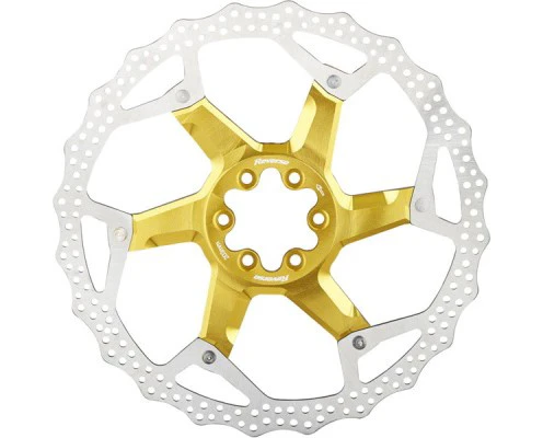 Disc frana Reverse Discrotor 203mm aluminiu/otel auriu - 158536