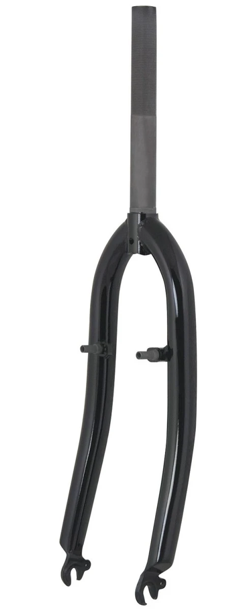 1. Furca Force MTB 24 Fe 1 cu filet negru lucios