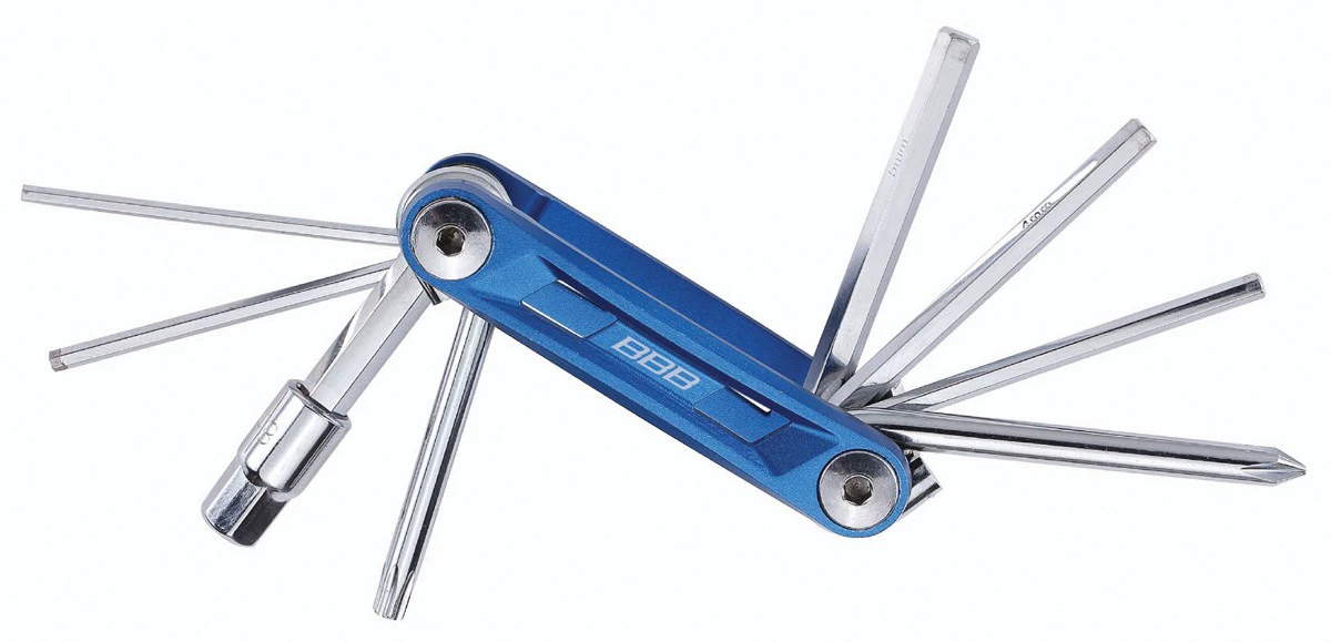 1. Set imbus BBB PrimeFold S BTL-48S albastru/silver