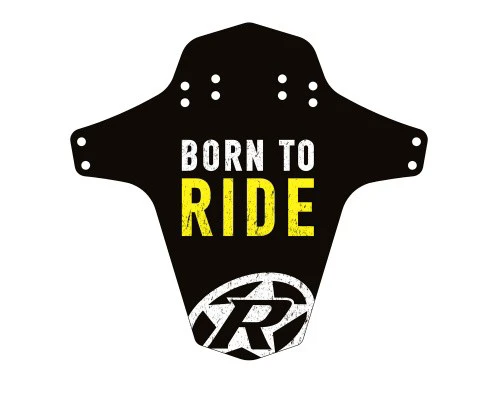 1. Aparatoare Reverse Born to Ride negru/alb/galben