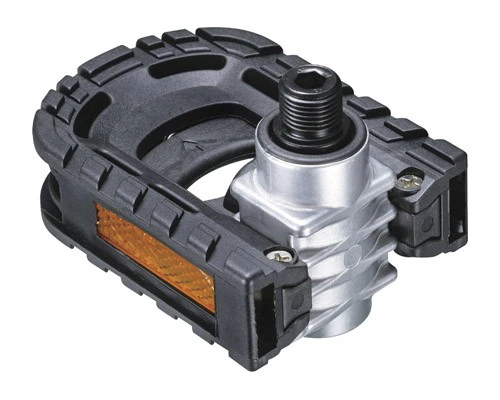 2. Pedale Union SP-151 aluminiu/nylon filet 9/16 pliabile