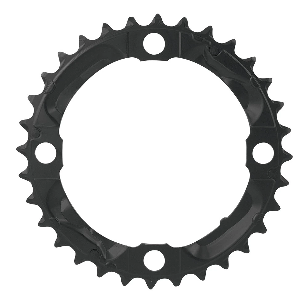 2. Placa pedalier Shimano FCM590 32 dinti neagra