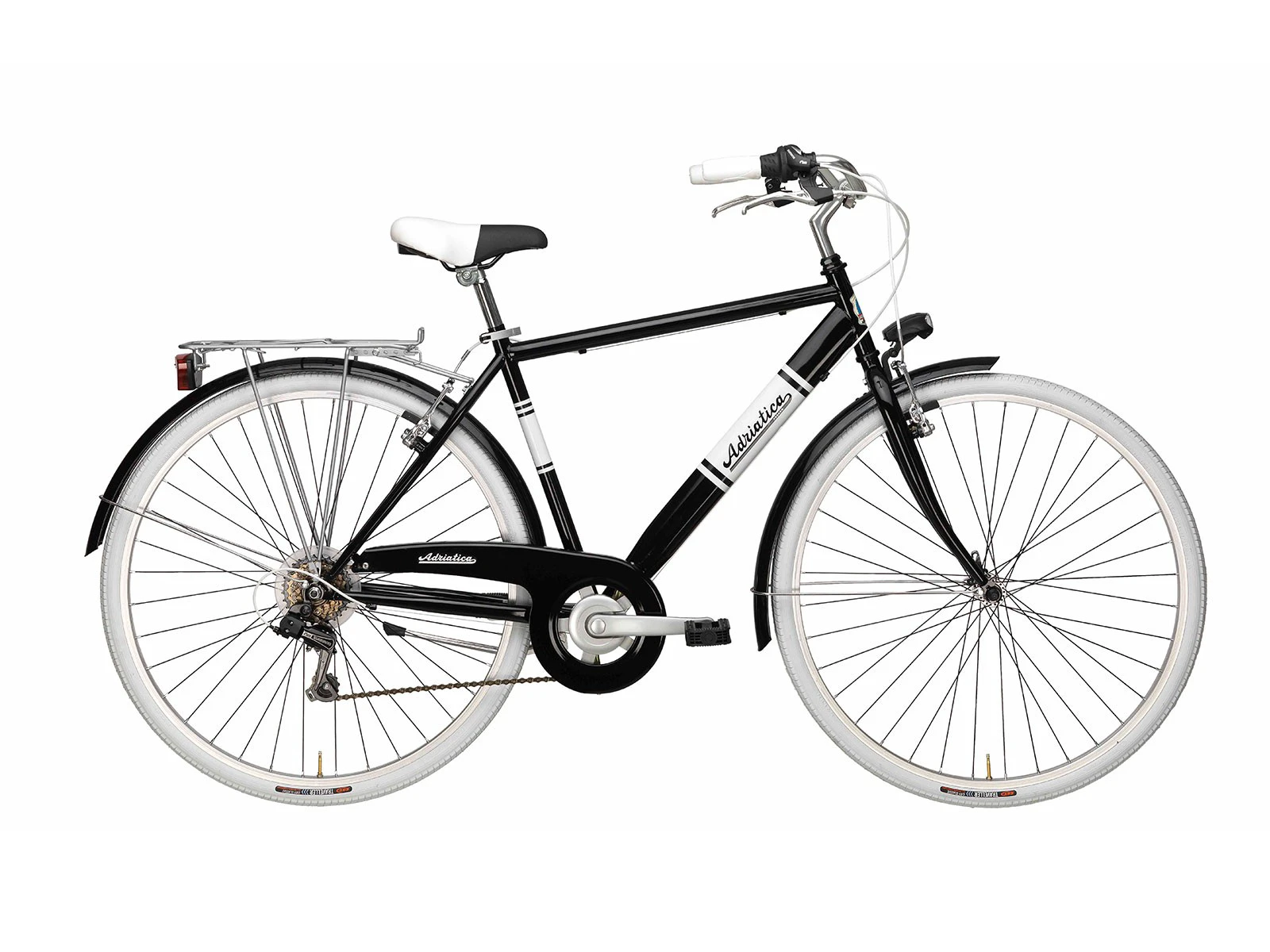 2. Bicicleta Adriatica Panarea 28 Negru 500mm