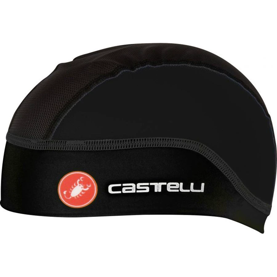 1. Castelli - caciula sub casca pentru vara - Summer Skullcap - negru