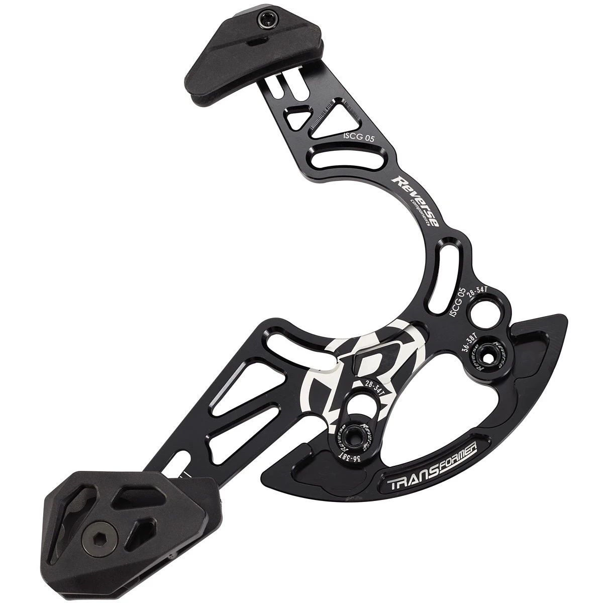 1. Chain Guide Reverse Transformer DH ISCG 05 Negru/Alb