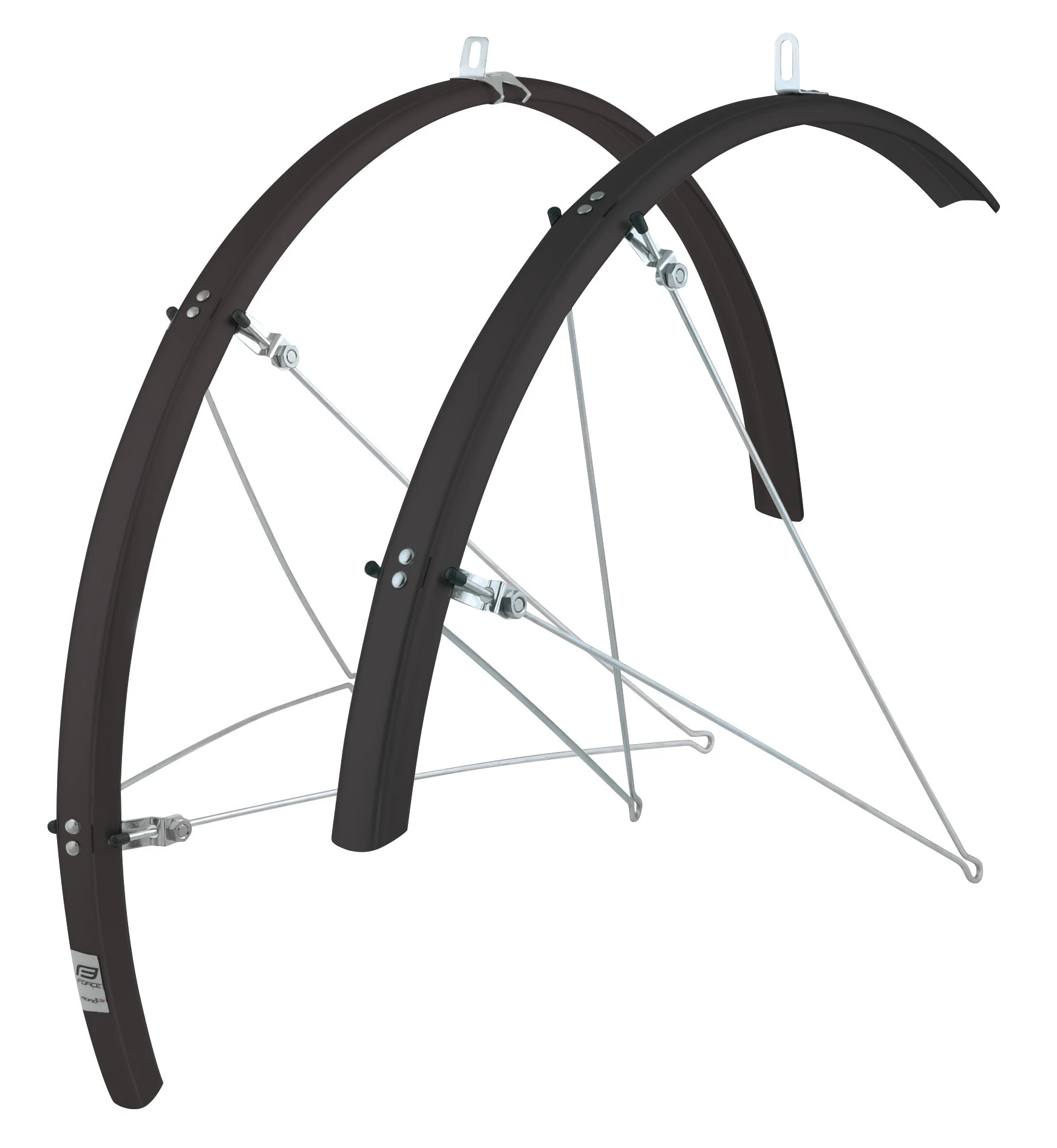 2. Set aparatori Force Aluflex road 28 Negre