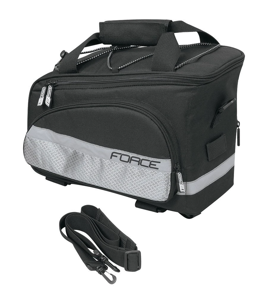 1. Geanta portbagaj spate Force Slim 9l neagra