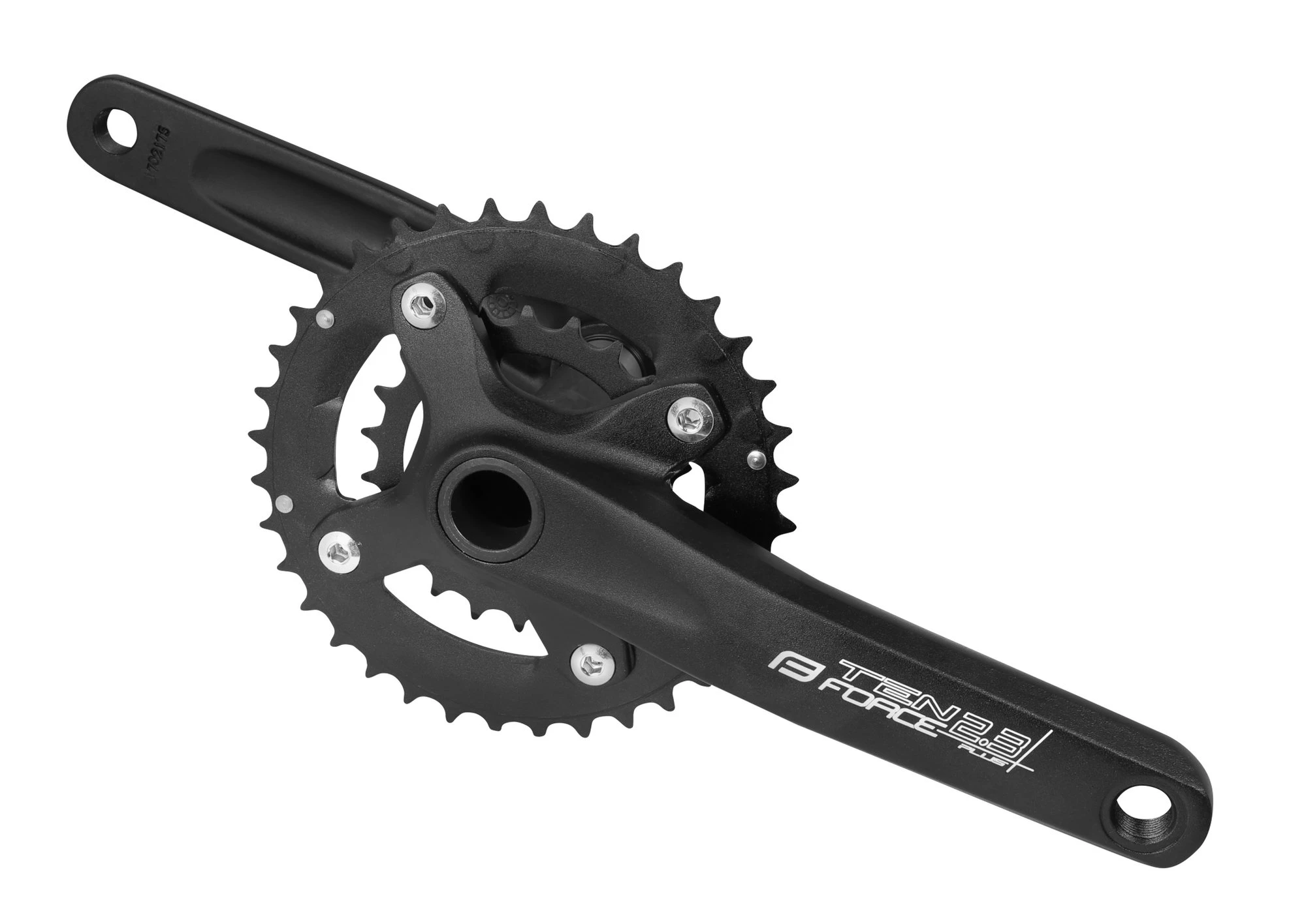2. Pedalier Force F TEN 2.3+ Al 36/22T 175mm Negru