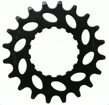 1. Pinion KMC pentru Bosch Cr-Mo Negru 18T 11/128