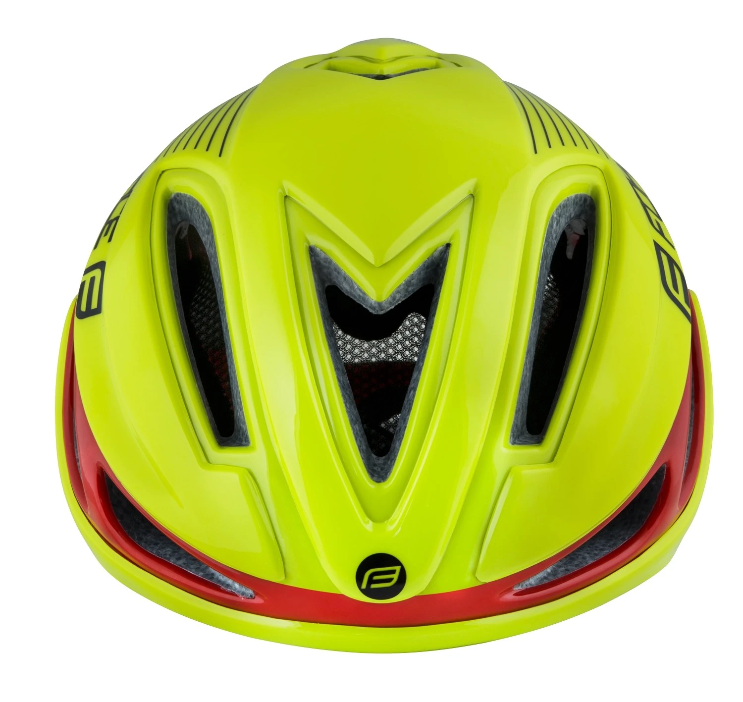 2. Casca Force Rex Fluo/Rosu S-M (56-58 cm)