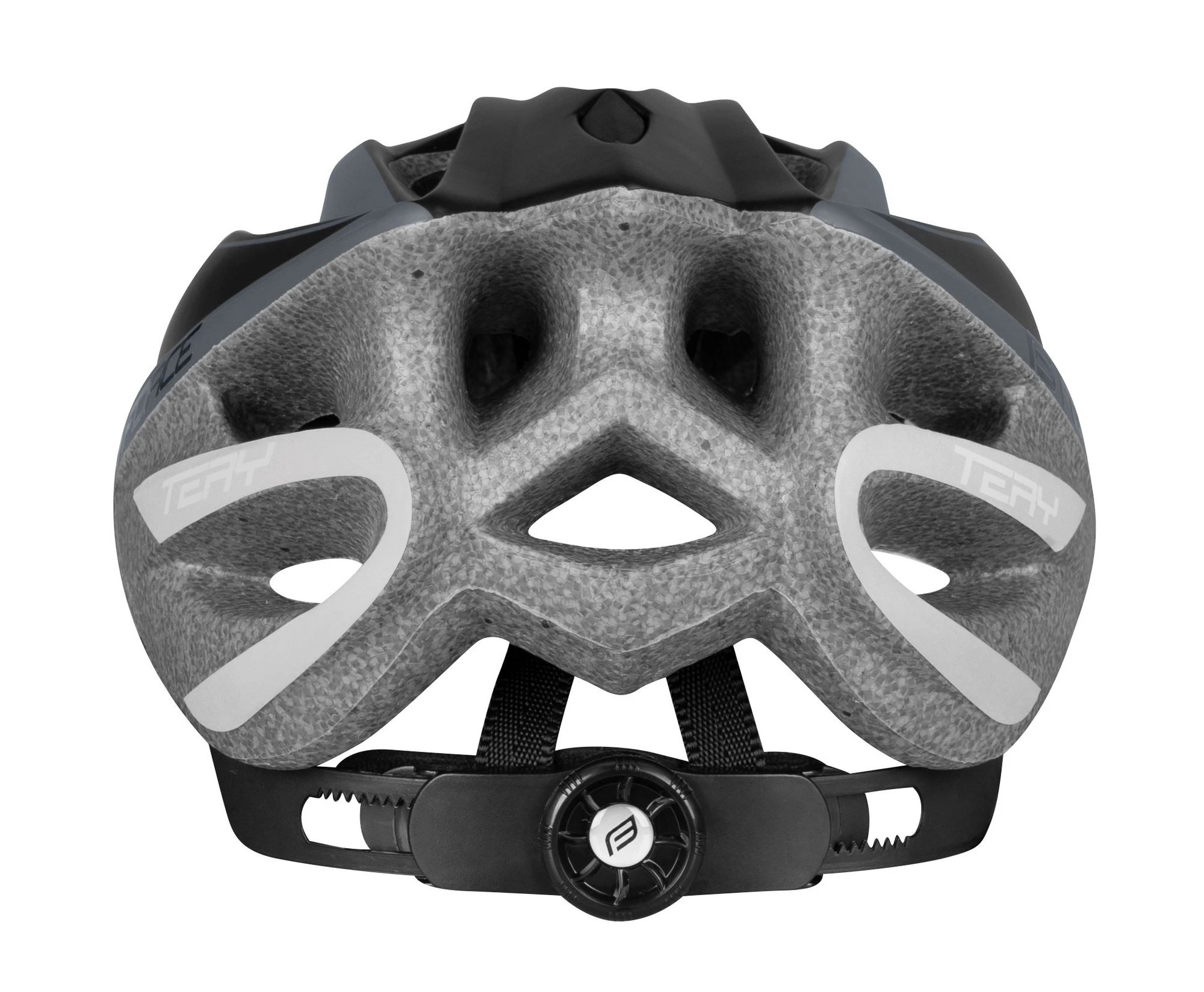 3. Casca Force Terry Negru/Gri S-M (54-58 cm)