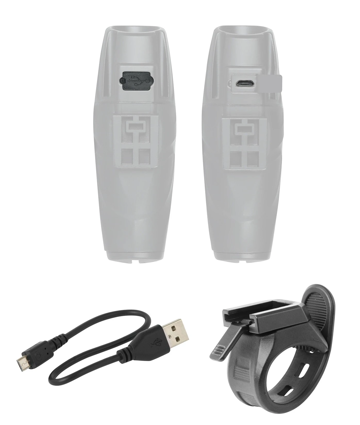 2. Far fata Force Shark USB 700Lm Negru