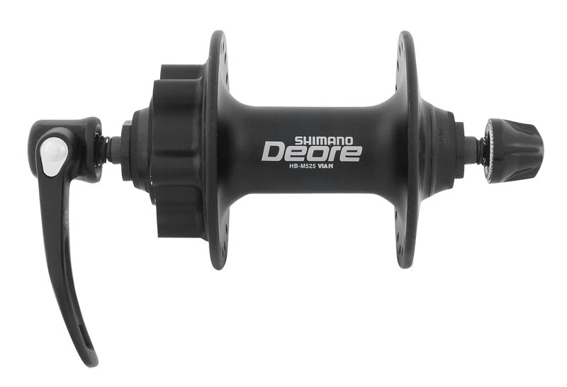 2. Butuc fata Shimano HBM525BL disc 32h negru