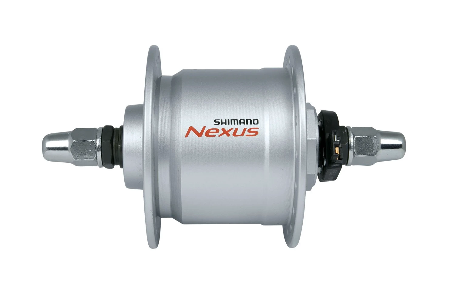 1. Butuc fata cu dinam Shimano DH-C3000 3V/3W 36 gauri