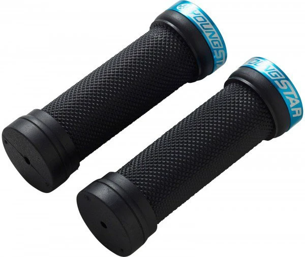 1. Mansoane Reverse Youngstar Lock-on 28x98mm negru/bleu