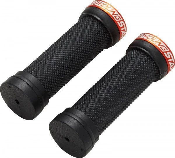 1. Mansoane Reverse Youngstar Lock-on 28x98mm negru/portocaliu