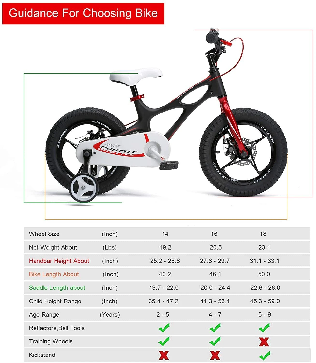 4. Bicicleta RoyalBaby Space Shuttle 16 Black