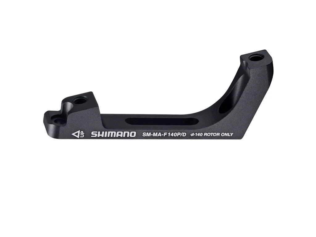 3. Adaptor etrier fata Shimano Post/Flat 140 mm negru