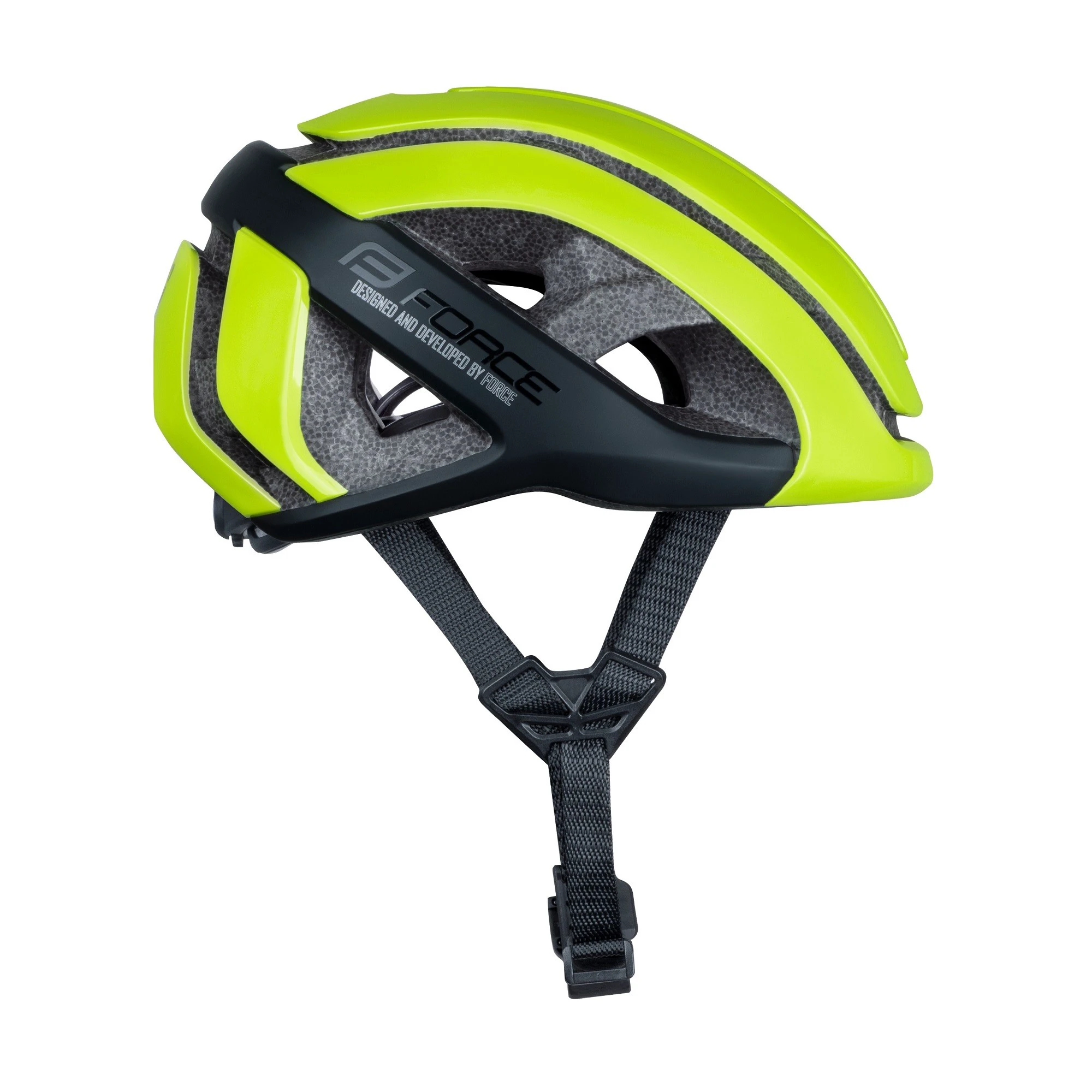 2. Casca Force NEO fluo/negru S-M (55-59 cm)