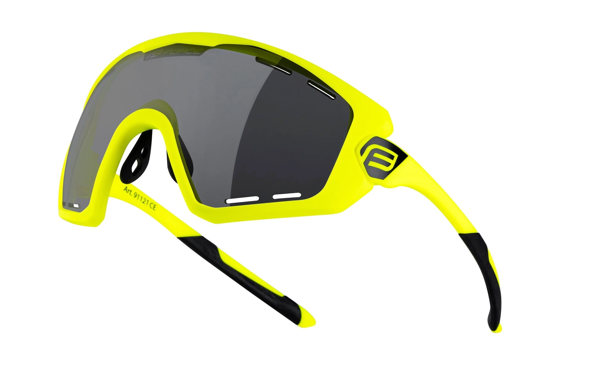 1. Ochelari Force Ombro Plus, lentila negru laser, fluo mat