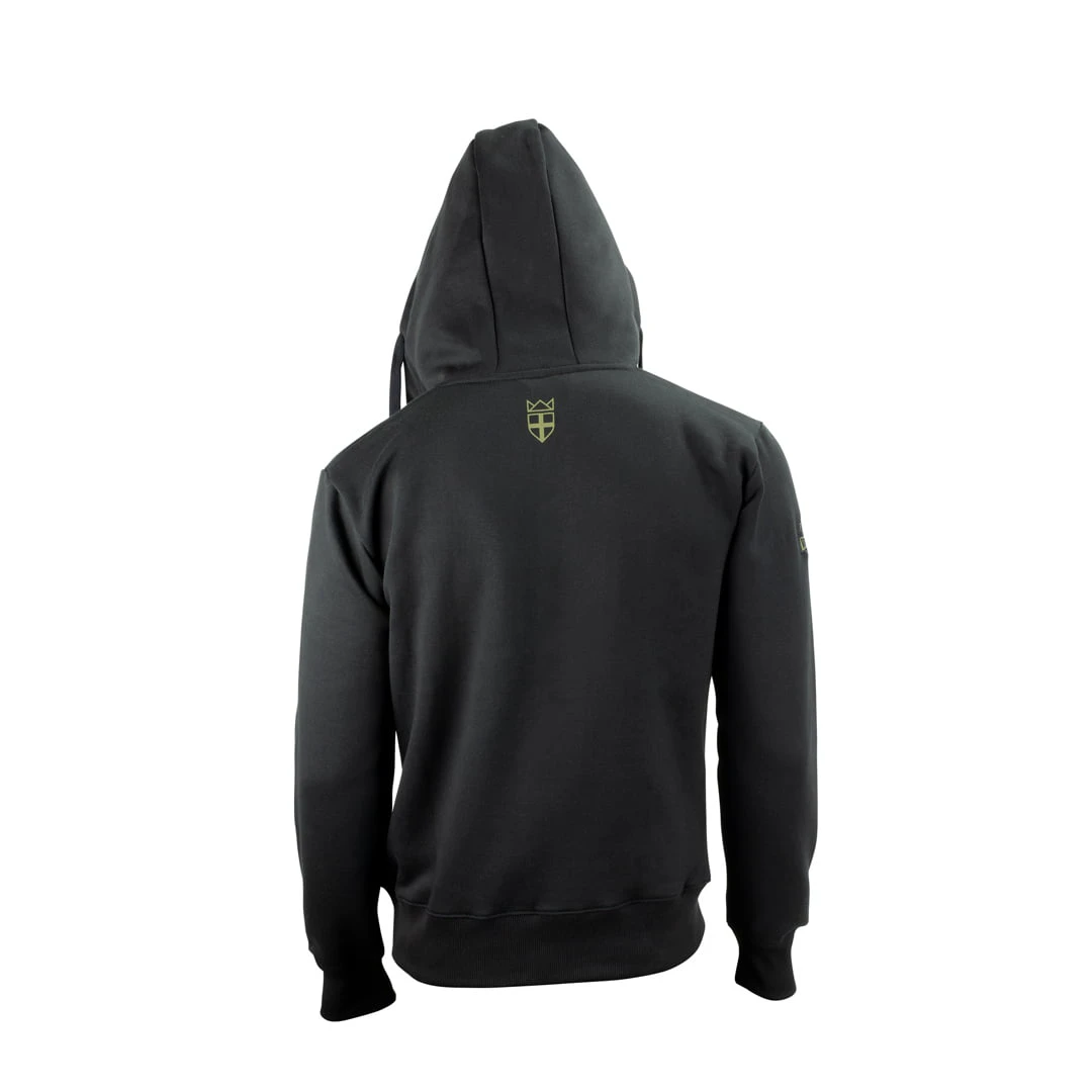 2. Instinct - hanorac sport gama Valley Series Organic Hoodie - negru verde kaki